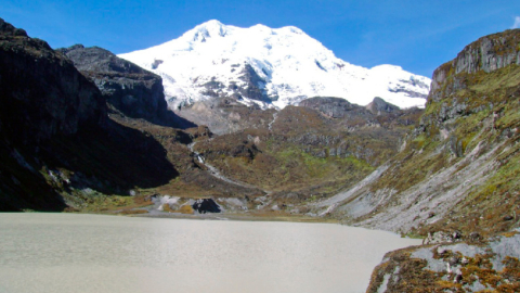 Imagen referencial. Vista panorámica del parque nacional Cayambe-Coca. 