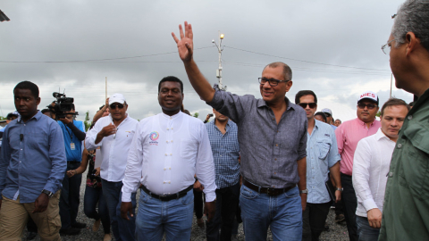 El 18 de mayo de 2017 el vicepresidente Jorge Glas Espinel, cerró el albergue Muisne Uno, donde habitaban las personas damnificadas por el terremoto del 16 de abril en la provincia de Esmeraldas.