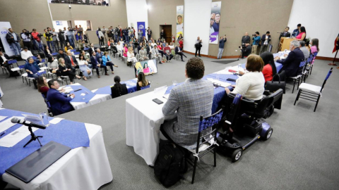 El CNE realizó, este 7 de agosto de 2023, el sorteo del orden de intervención en el debate electoral.