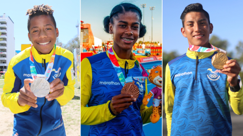 El luchador Jeremy Peralta, la velocista Anahí Suárez y el marchista Óscar Patín ganaron medallas en los Juegos Olímpicos de la Juventud 2018.