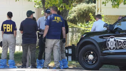 El FBI está investigando la casa de Craig Robertson, quien fue asesinado a tiros por agentes federales