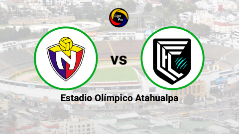 El Nacional se enfrenta a Cumbayá en el estadio Olímpico Atahualpa, el 25 de agosto de 2023.