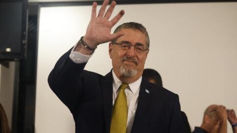 Bernardo Arévalo, presidente electo de Guatemala, el 20 de agosto de 2023. 