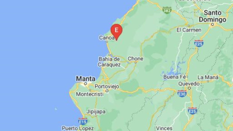 Un sismo de 4.6 de magnitud se registró cerca de la playa de Canoa, en Manabí, la tarde de este 29 de agosto del 2023. 