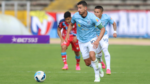 Universidad Católica se enfrentó a El Nacional en el estadio Olímpico Atahualpa, el 2 de septiembre de 2023.