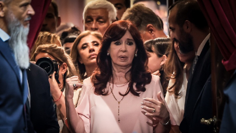 La vicepresidenta de Argentina, Cristina Fernández de Kirchner, en una fotografía de archivo. 