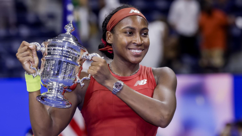 Coco Gauff, ganadora del US Open Femenino