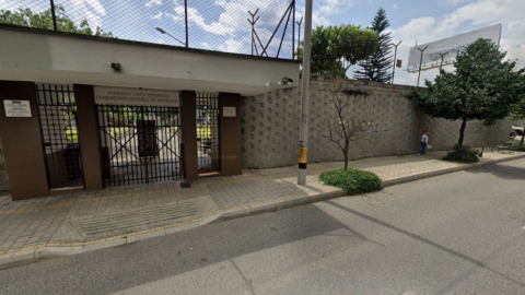 Cementerio Central de Envigado, en Antioquia, Colombia, donde hombres exhumaron y se robaron el cuerpo de Junior Roldán. 