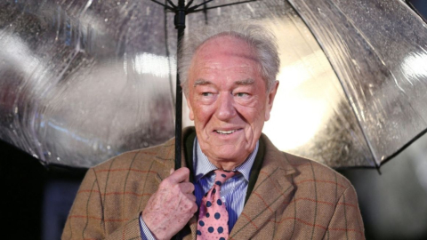 Michael Gambon murió pacíficamente en el hospital acompañado de su esposa Anne y su hijo Fergus, después de un brote de neumonía.