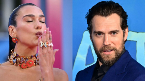 Dua Lipa y Henry Cavill participan en la película 'Argylle', a estrenarse en febrero del 2024. 