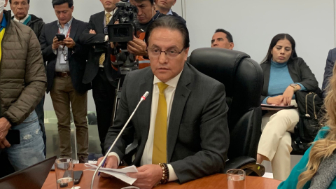 Fernando Villavicencio, candidato presidencial asesinado en Quito el 9 de agosto de 2023.