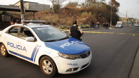 Foto referencial de un operativo de la Policía Nacional, el pasado 1 de noviembre de 2023. 