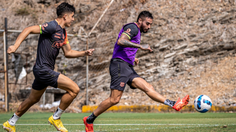 Barcelona SC entrenó este 9 de noviembre previo al Clásico del Astillero.