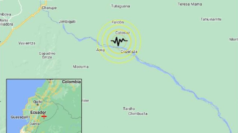 Un temblor se registró en Macas, Morona Santiago, el 22 de septiembre de 2023. 