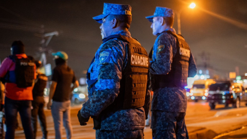 Imagen referencial sobre un operativo de agentes de control municipal