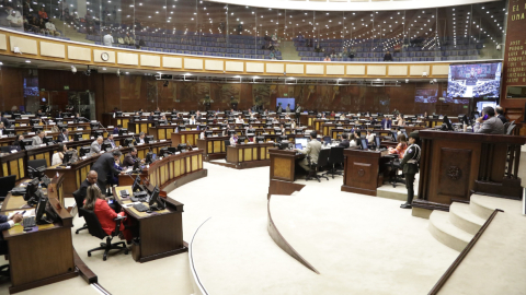 Pleno de la Asamblea Nacional, el 30 de noviembre de 2023.