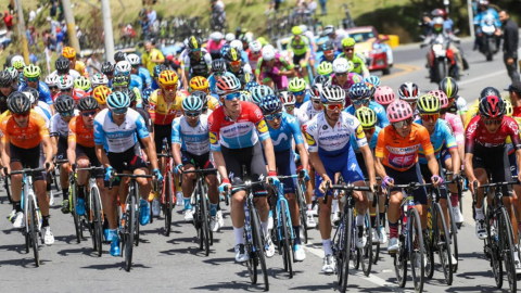 Ciclistas en el Tour Colombia