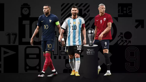 Estos son los finalistas a mejor jugador en los premios The Best de la FIFA 2023.