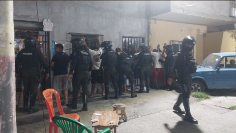 Imagen referencial sobre operativo policial en Guayaquil el 11 de diciembre