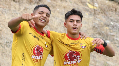 Jhon Acurio y Juan Usma son dos de las figuras Sub 17 de Barcelona SC.