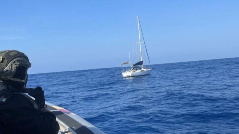 Imagen referencial. Una embarcación en el mar Caribe.