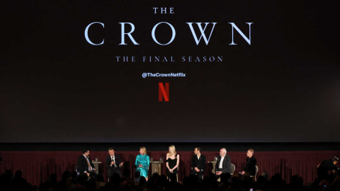 Estreno de ''The Crown'', en California, el 12 de noviembre de 2023.