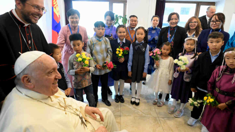 Imagen referencial del papa Francisco, 4 de septiembre de 2023.