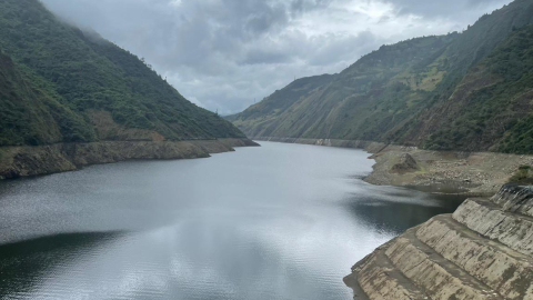 Embalse de Mazar, el 27 de diciembre de 2023.