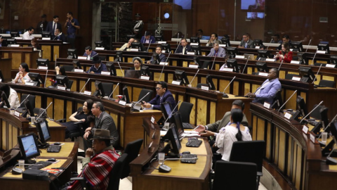 Sesión sobre el acuerdo comercial con China, en el Pleno de la Asamblea Nacional, 11 de enero de 2024. 