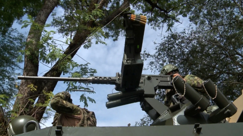 Operaciones militares en Manabí, el 11 de enero de 2024.