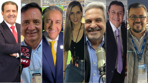 Roberto Omar Machado, Walter Ruiz Jaén, Alfonso Laso Ayala, Gabriela Jurado, Mario Canessa, David Lucero y Andrés Muñoz, algunos de los periodistas que conducen programas en radios deportivas en 2024. 