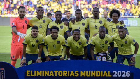 Ecuador, previo al partido ante Uruguay por Eliminatorias, el pasado 12 de septiembre de 2023.