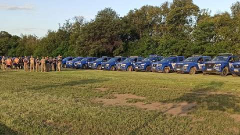 Imagen referencial de un operativo en Córdoba, Argentina.