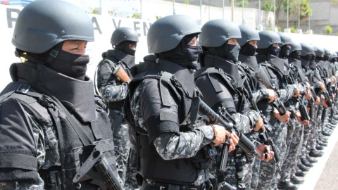 Imagen referencial de miembros de la Policía en 2022.