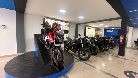 Motos de la marca Bajaj en Ecuador. en 2023. 