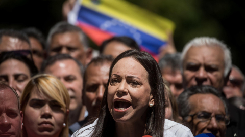 La opositora María Corina Machado  insiste que será candidata a la presidencia en las futuras elecciones.