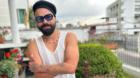 Lalo Yaha, artista e influencer venezolano radicado en Ecuador. 