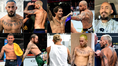 10 de los mejores 'looks' del peleador ecuatoriano Marlon 'Chito' Vera en la UFC.