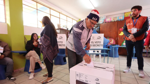 La jornada electoral en Calacalí comenzó el 8 de octubre de 2023, a las 07:00, con normalidad. 