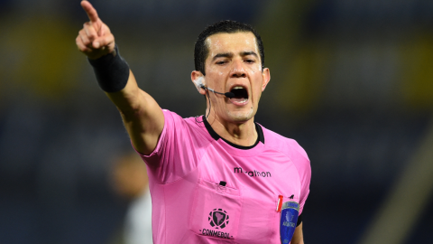 Andrés Rojas, durante un partido entre Boca Juniors y Atlético Mineiro por Copa Libertadores, en Buenos Aires, el 13 de julio de 2021.