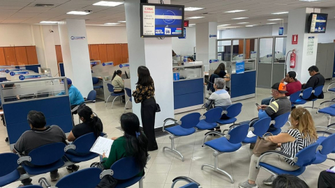 Oficinas del Servicio de Rentas Internas en Cuenca.