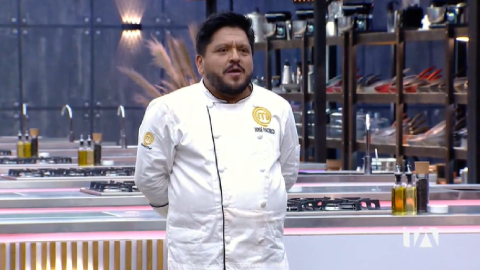 José Pacheco, eliminado de MasterChef Celebrity Ecuador