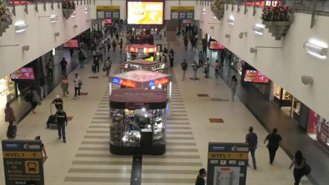 Imagen referencial. Instalaciones de la Terminal Terrestre de Guayaquil.