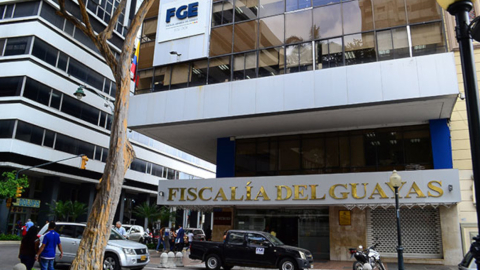 Imagen referencial del edificio en Guayaquil donde funciona la Fiscalía provincial del Guayas.