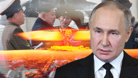 Vladimir Putin y Kim Jong-un son los mandatarios de Rusia y Corea del Norte, respectivamente, que han advertido al mundo con enfrentamientos nucleares.