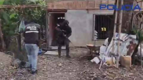 Imagen referencial de un operativo policial en Los Ríos, marzo de 2024.