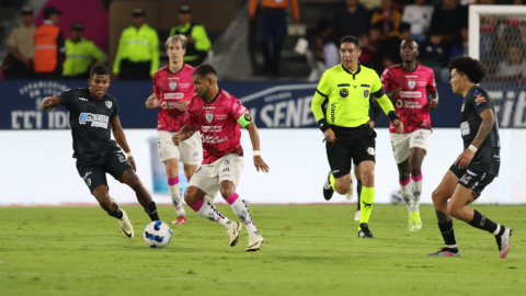 Independiente del Valle y Aucas igualaron a un gol el domingo 24 de marzo de 2024. 