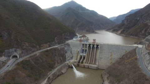 Mantenimiento del embalse y de las unidades de generación de la central Minas San Francisco, el 12 de marzo de 2024.