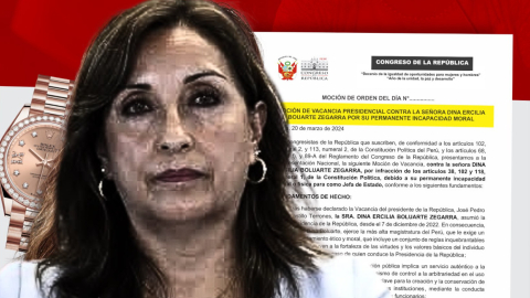 Congresistas de Perú presentaron un pedido de destitución  contra la presidenta Dina Boluarte. Perú, 30 de marzo de 2023