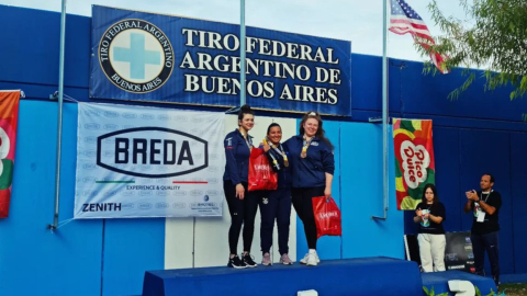 La guayaquileña Marina Pérez se clasificó luego de ganar la medalla de oro en el Campeonato de las Américas en la modalidad de pistola de aire de 10 metros.